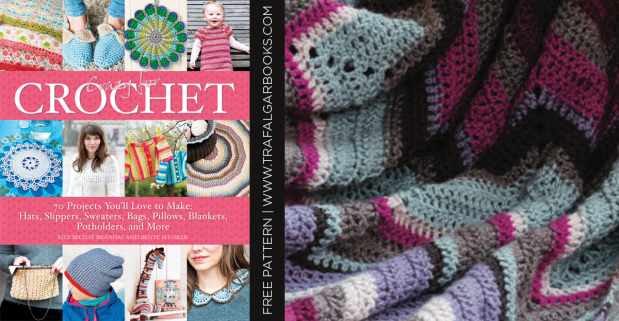 Free Crocheted Chevron Blanket Pattern!